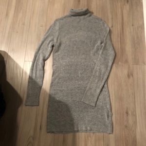 Sweater dress gray NWOT